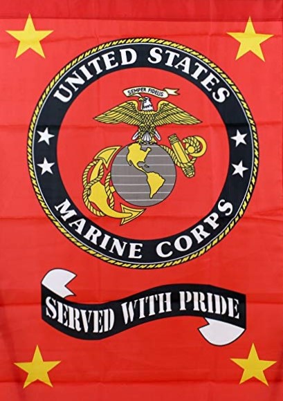 Flag Banner/US Marine Corps House Banner 28x40